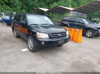  Salvage Toyota Highlander