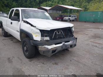  Salvage Chevrolet Silverado 2500