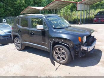  Salvage Jeep Renegade