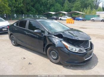  Salvage Chevrolet Cruze