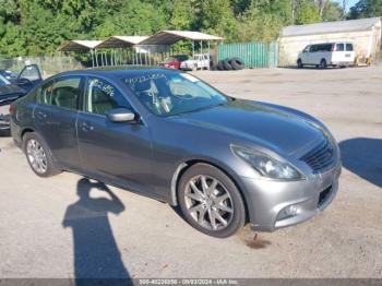  Salvage INFINITI G37x