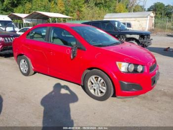  Salvage Chevrolet Sonic