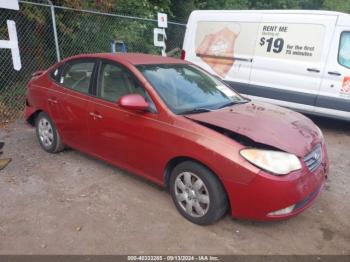  Salvage Hyundai ELANTRA