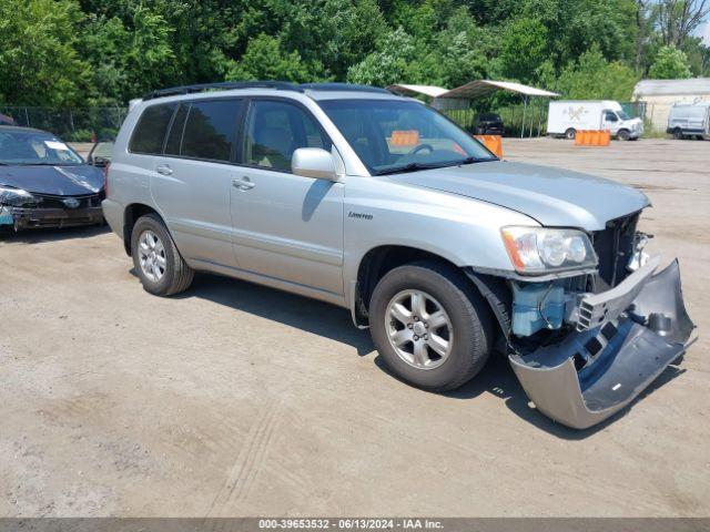  Salvage Toyota Highlander