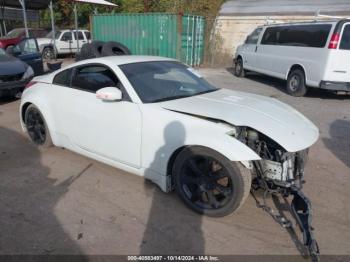  Salvage Nissan 350Z