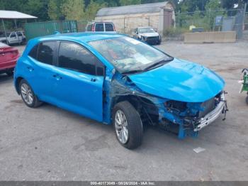  Salvage Toyota Corolla