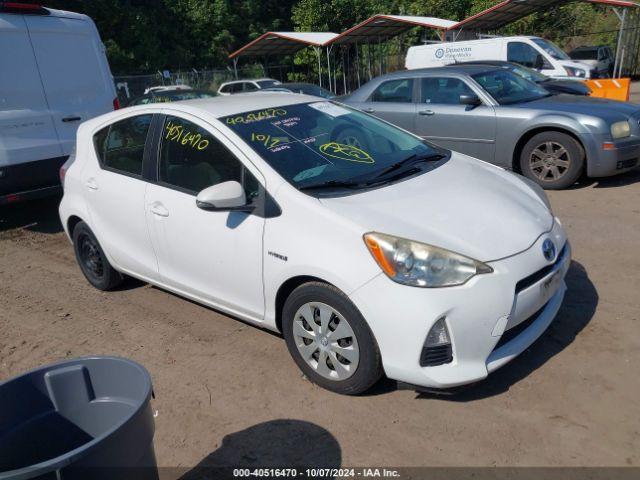  Salvage Toyota Prius c