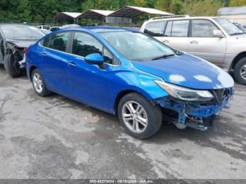  Salvage Chevrolet Cruze