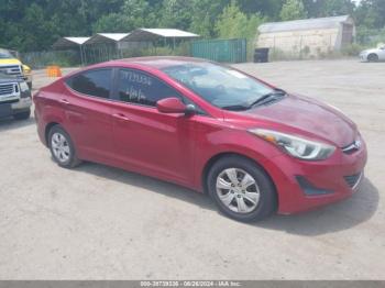  Salvage Hyundai ELANTRA