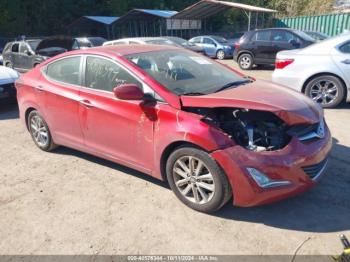  Salvage Hyundai ELANTRA