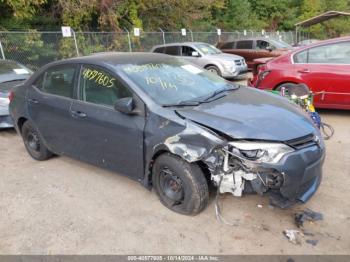  Salvage Toyota Corolla