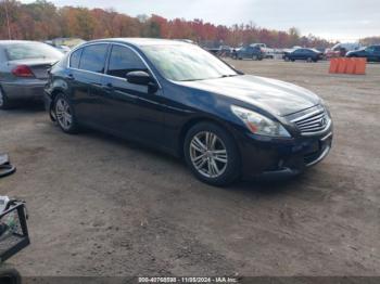  Salvage INFINITI G37