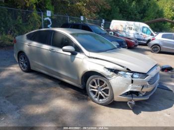  Salvage Ford Fusion