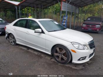  Salvage Mercedes-Benz E-Class