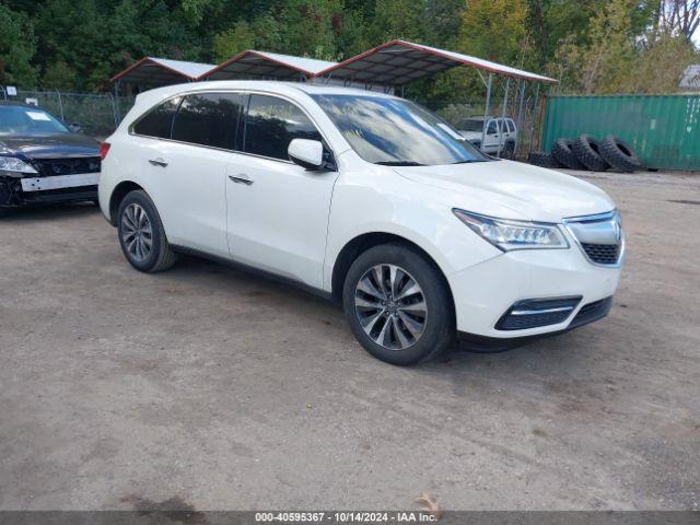  Salvage Acura MDX