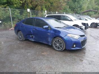  Salvage Toyota Corolla