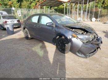  Salvage Toyota Corolla