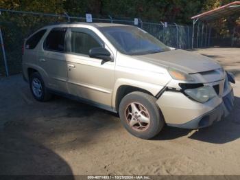  Salvage Pontiac Aztek