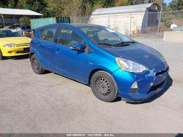  Salvage Toyota Prius c