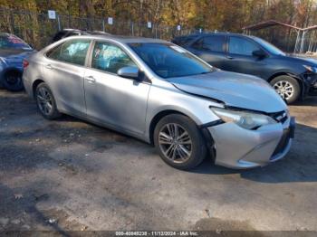  Salvage Toyota Camry