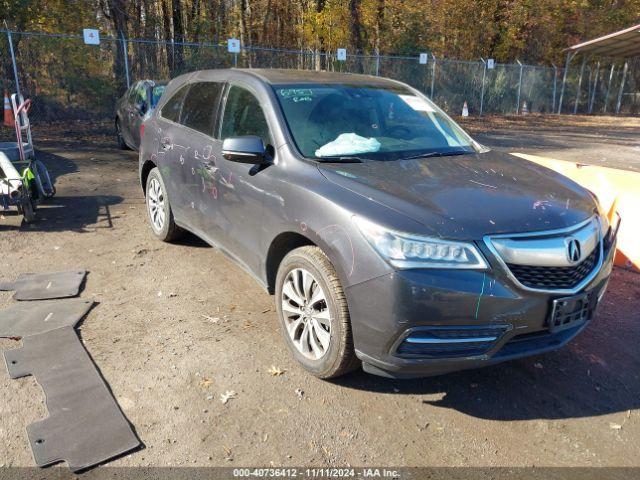  Salvage Acura MDX