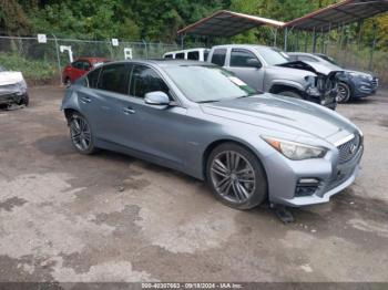  Salvage INFINITI Q50 Hybrid