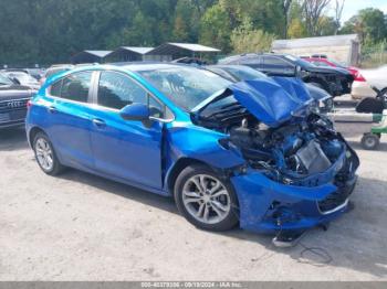  Salvage Chevrolet Cruze