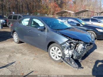  Salvage Toyota Corolla