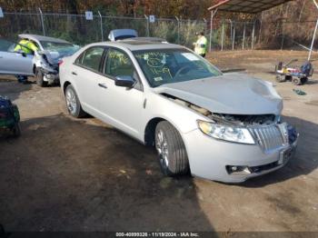  Salvage Lincoln MKZ