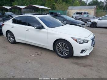  Salvage INFINITI Q50