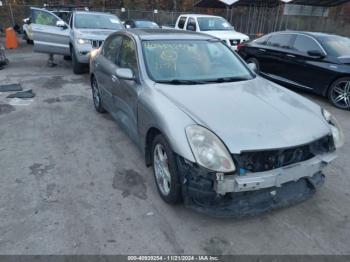  Salvage INFINITI G35