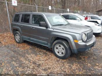  Salvage Jeep Patriot