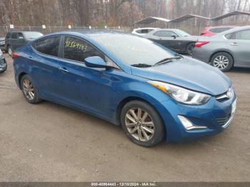  Salvage Hyundai ELANTRA