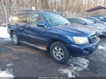  Salvage Toyota Highlander