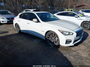  Salvage INFINITI Q50 Hybrid