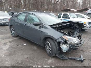  Salvage Toyota Corolla