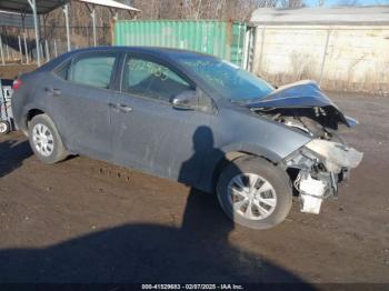  Salvage Toyota Corolla