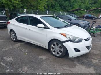  Salvage Hyundai ELANTRA