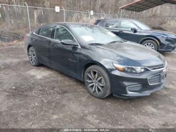  Salvage Chevrolet Malibu