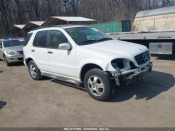  Salvage Mercedes-Benz M-Class