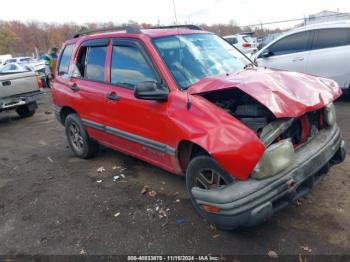  Salvage Chevrolet Tracker
