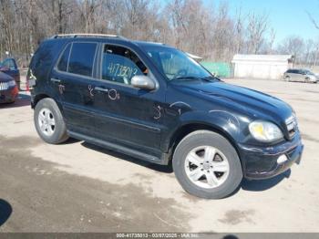  Salvage Mercedes-Benz M-Class