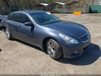  Salvage INFINITI G37x