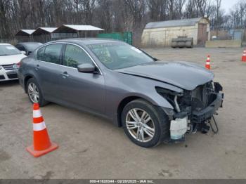 Salvage INFINITI G25x