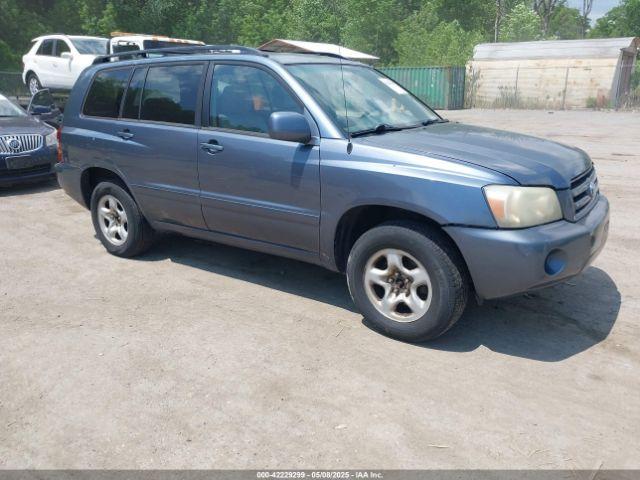  Salvage Toyota Highlander