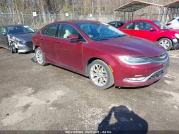  Salvage Chrysler 200