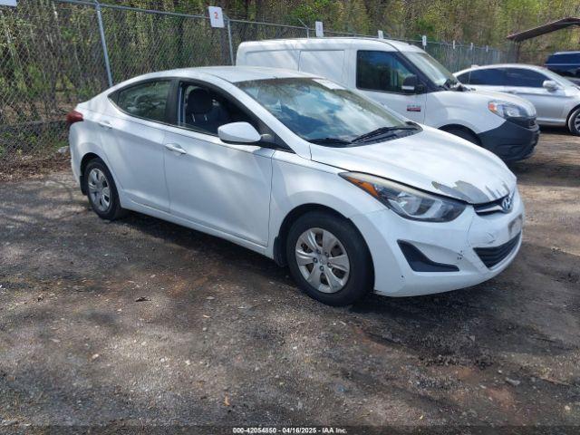  Salvage Hyundai ELANTRA