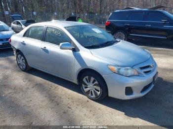  Salvage Toyota Corolla