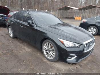  Salvage INFINITI Q50