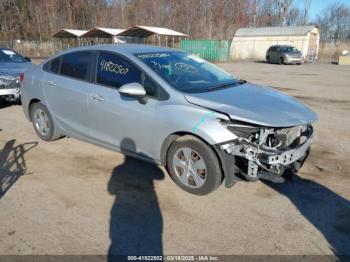  Salvage Chevrolet Cruze